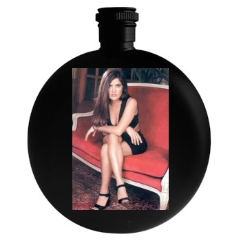 Salma Hayek Round Flask