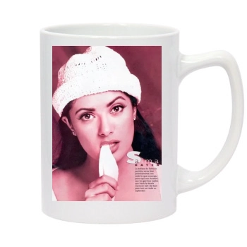 Salma Hayek 14oz White Statesman Mug