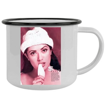 Salma Hayek Camping Mug