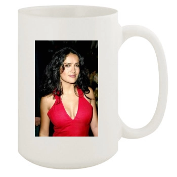 Salma Hayek 15oz White Mug