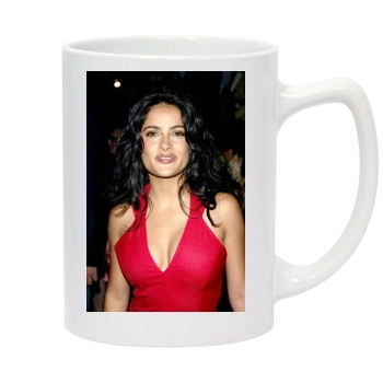 Salma Hayek 14oz White Statesman Mug