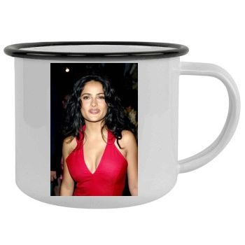 Salma Hayek Camping Mug