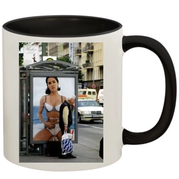 Salma Hayek 11oz Colored Inner & Handle Mug