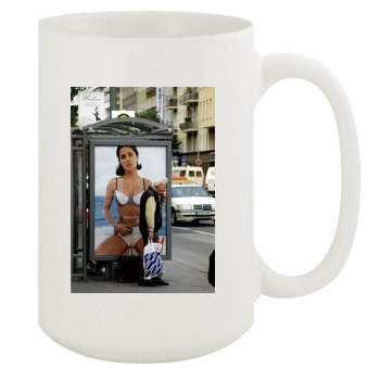 Salma Hayek 15oz White Mug