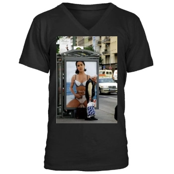 Salma Hayek Men's V-Neck T-Shirt