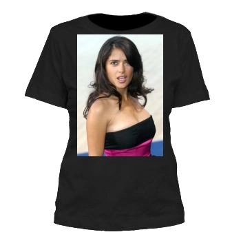 Salma Hayek Women's Cut T-Shirt