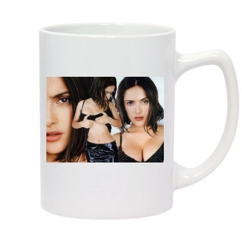 Salma Hayek 14oz White Statesman Mug