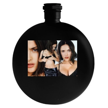 Salma Hayek Round Flask