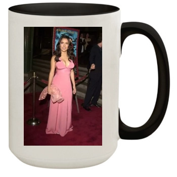 Salma Hayek 15oz Colored Inner & Handle Mug