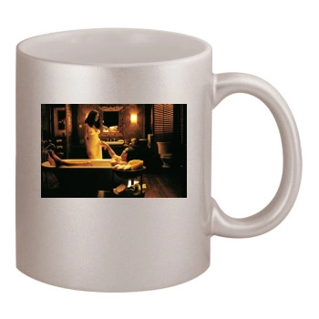 Salma Hayek 11oz Metallic Silver Mug