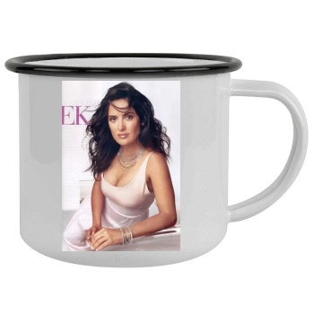 Salma Hayek Camping Mug