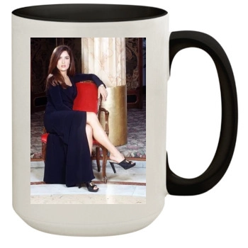 Salma Hayek 15oz Colored Inner & Handle Mug