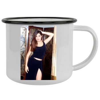 Salma Hayek Camping Mug