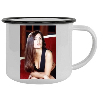 Salma Hayek Camping Mug