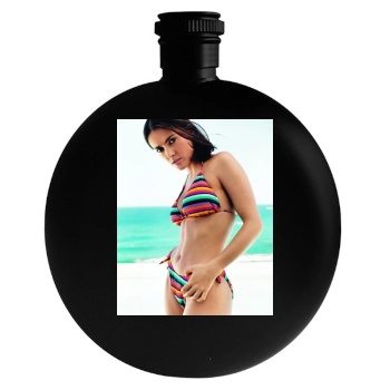 Salma Hayek Round Flask