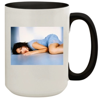 Salma Hayek 15oz Colored Inner & Handle Mug