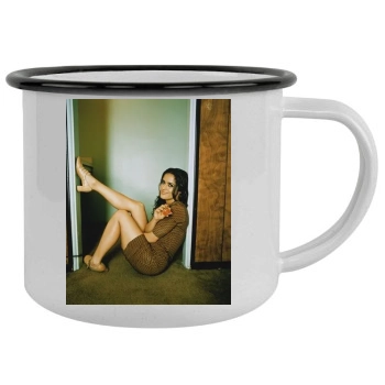 Salma Hayek Camping Mug