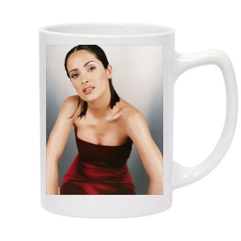 Salma Hayek 14oz White Statesman Mug