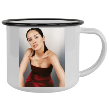 Salma Hayek Camping Mug