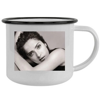 Salma Hayek Camping Mug