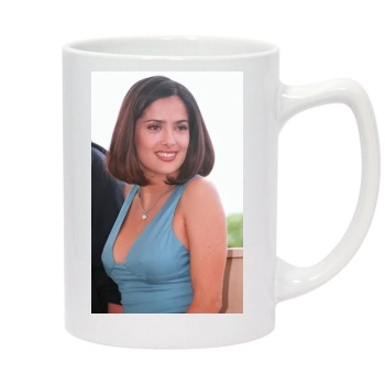 Salma Hayek 14oz White Statesman Mug