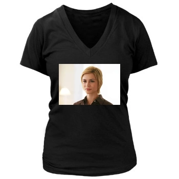 Samaire Armstrong Women's Deep V-Neck TShirt