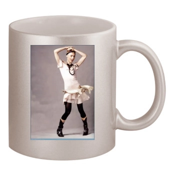 Samaire Armstrong 11oz Metallic Silver Mug