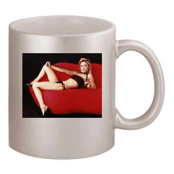 Samaire Armstrong 11oz Metallic Silver Mug