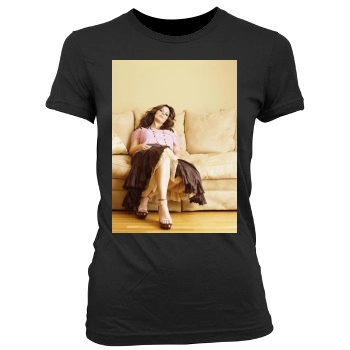 Sara Evans Women's Junior Cut Crewneck T-Shirt