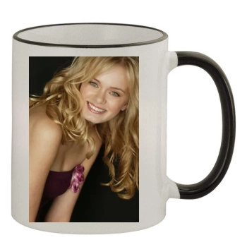 Sara Paxton 11oz Colored Rim & Handle Mug