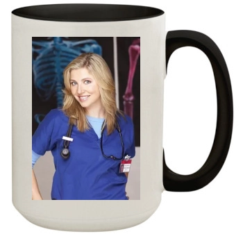 Sarah Chalke 15oz Colored Inner & Handle Mug