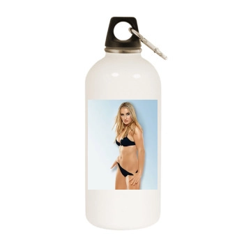 Sarah Connor White Water Bottle With Carabiner