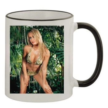 Sarah Connor 11oz Colored Rim & Handle Mug