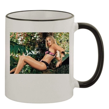 Sarah Connor 11oz Colored Rim & Handle Mug