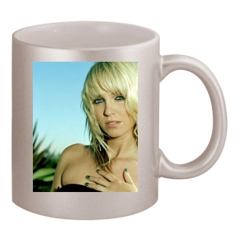 Sarah Harding 11oz Metallic Silver Mug