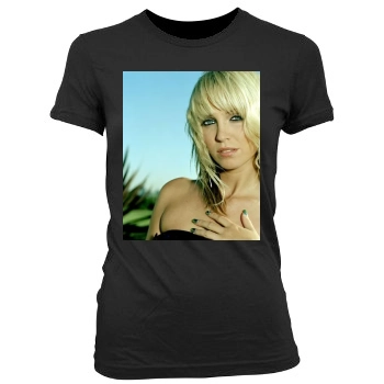 Sarah Harding Women's Junior Cut Crewneck T-Shirt