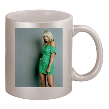 Sarah Harding 11oz Metallic Silver Mug