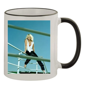 Sarah Harding 11oz Colored Rim & Handle Mug