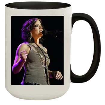 Sarah McLachlan 15oz Colored Inner & Handle Mug