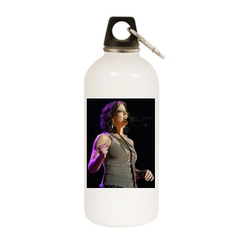 Sarah McLachlan White Water Bottle With Carabiner