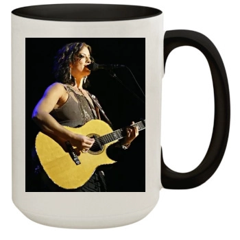 Sarah McLachlan 15oz Colored Inner & Handle Mug