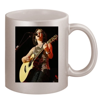 Sarah McLachlan 11oz Metallic Silver Mug