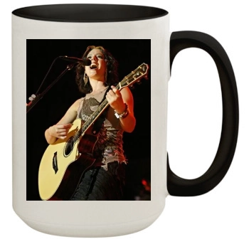 Sarah McLachlan 15oz Colored Inner & Handle Mug