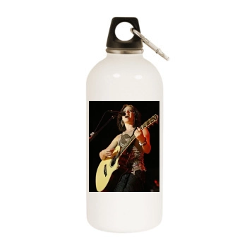 Sarah McLachlan White Water Bottle With Carabiner