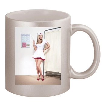 Sarah Michelle Gellar 11oz Metallic Silver Mug