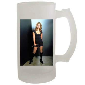 Sarah Michelle Gellar 16oz Frosted Beer Stein