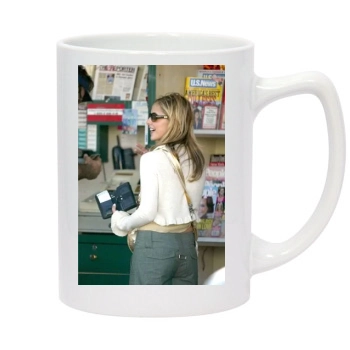 Sarah Michelle Gellar 14oz White Statesman Mug