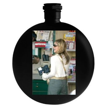 Sarah Michelle Gellar Round Flask