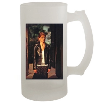 Sarah Michelle Gellar 16oz Frosted Beer Stein