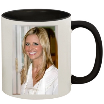 Sarah Michelle Gellar 11oz Colored Inner & Handle Mug